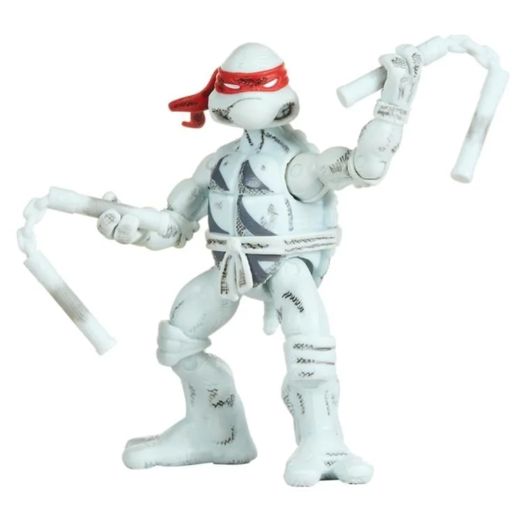 Teenage Mutant Ninja Turtles Comic Book Series (Black and White Ver.) Action Figure 4-Pack