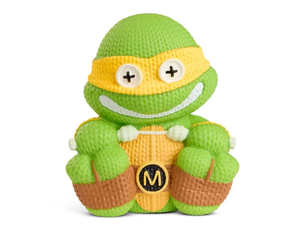 Teenage Mutant Ninja Turtles Handmade by Robots #372 Michelangelo (Glow in the Dark) Figure