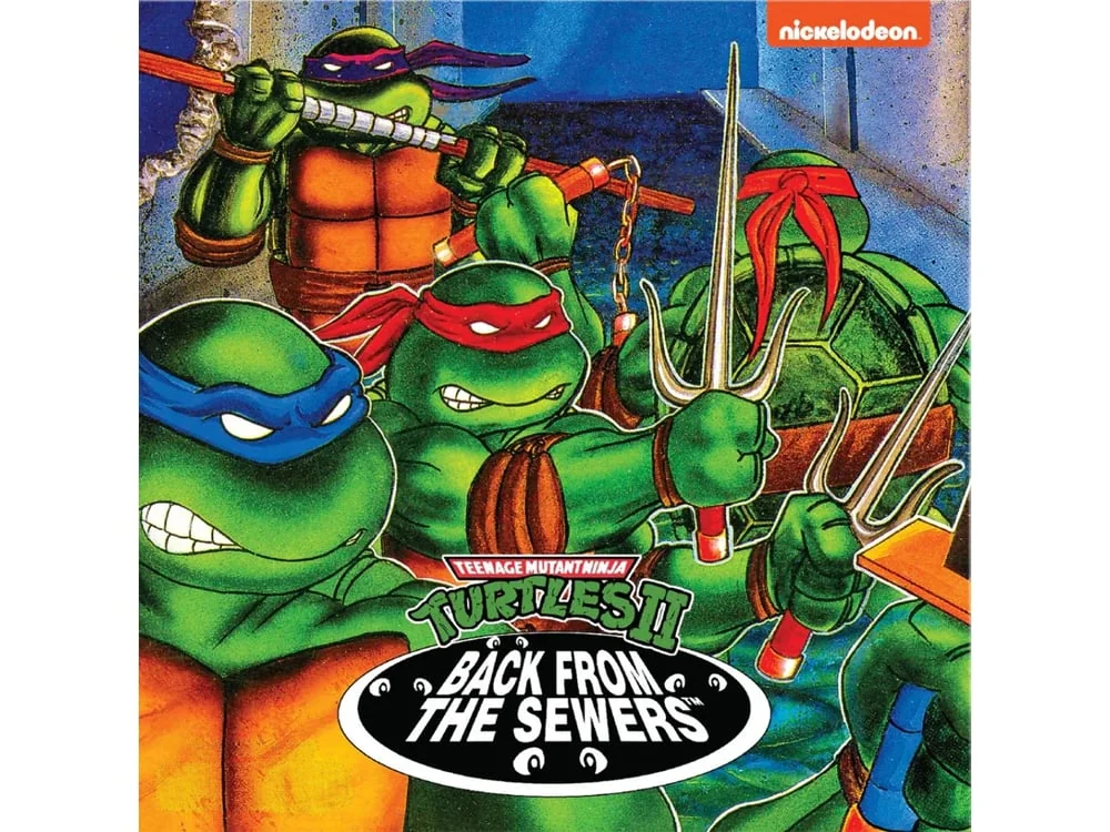 Teenage Mutant Ninja Turtles II: Back from the Sewers Original Soundtrack Vinyl LP (Pizza Pie Exclusive Variant)