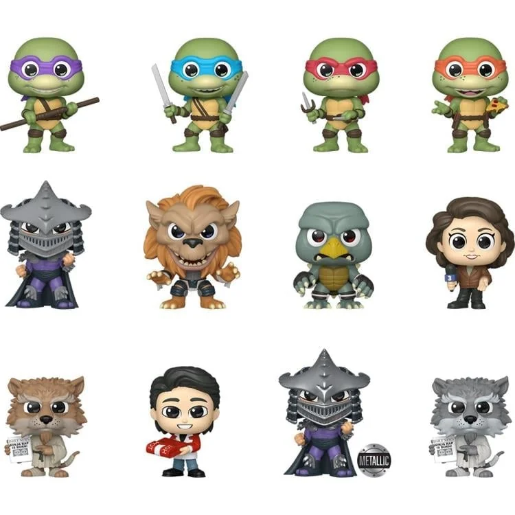 Teenage Mutant Ninja Turtles II: The Secret of the Ooze Mystery Minis Box of 12 Random Figures