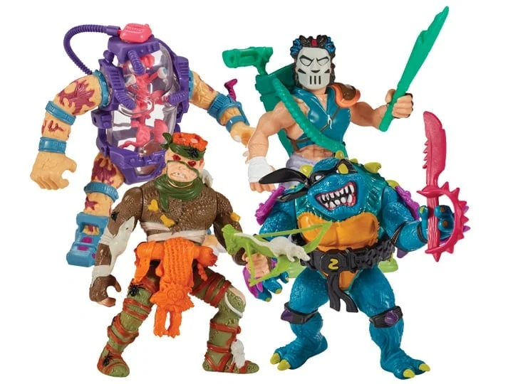 Teenage Mutant Ninja Turtles Original Classic Mutants Wave 3 Action Figure 4-Pack