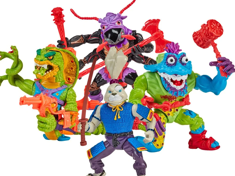 Teenage Mutant Ninja Turtles Original Classic Mutants Wave 4 Action Figure 4-Pack
