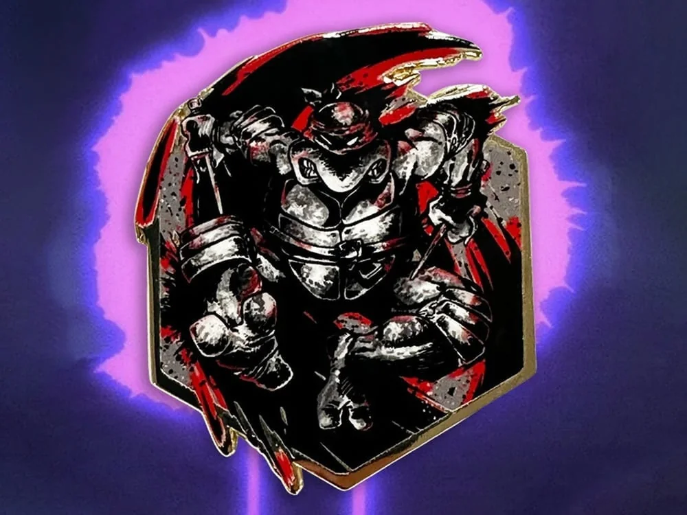 Teenage Mutant Ninja Turtles Painterly Series Raphael (Mirage Comics) NYCC 2025 Exclusive Pin