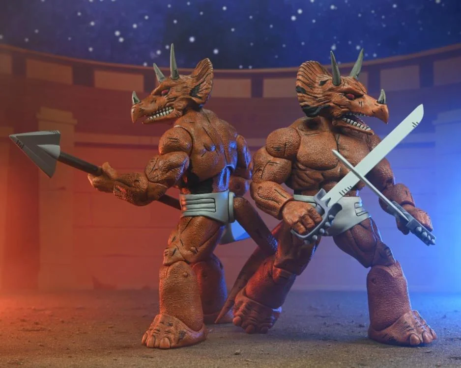 Teenage Mutant Ninja Turtles Triceraton Gladiator (Mirage Comics) Action Figure