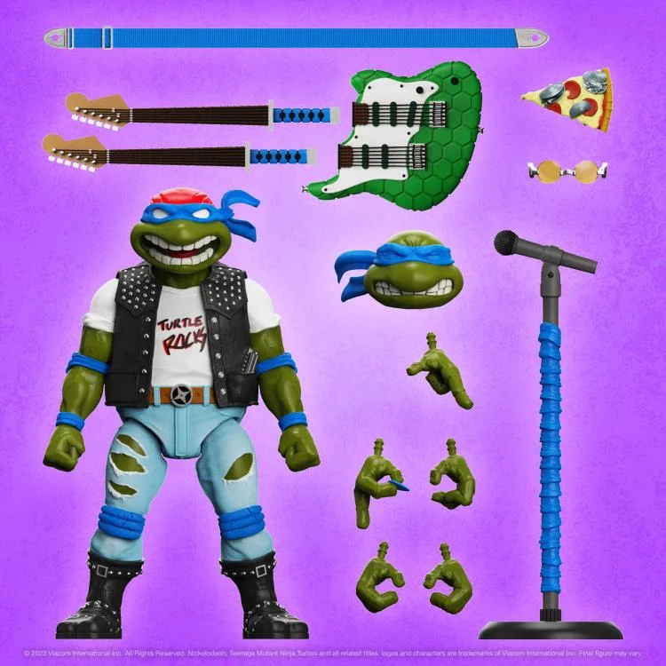 Teenage Mutant Ninja Turtles ULTIMATES! Classic Rocker Leo Action Figure