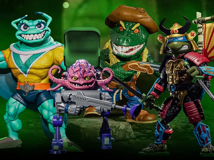 Teenage Mutant Ninja Turtles ULTIMATES! Wave 5 Set of 4 Figures